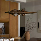 Vesparia Wood Pendant Light-Moonnatur