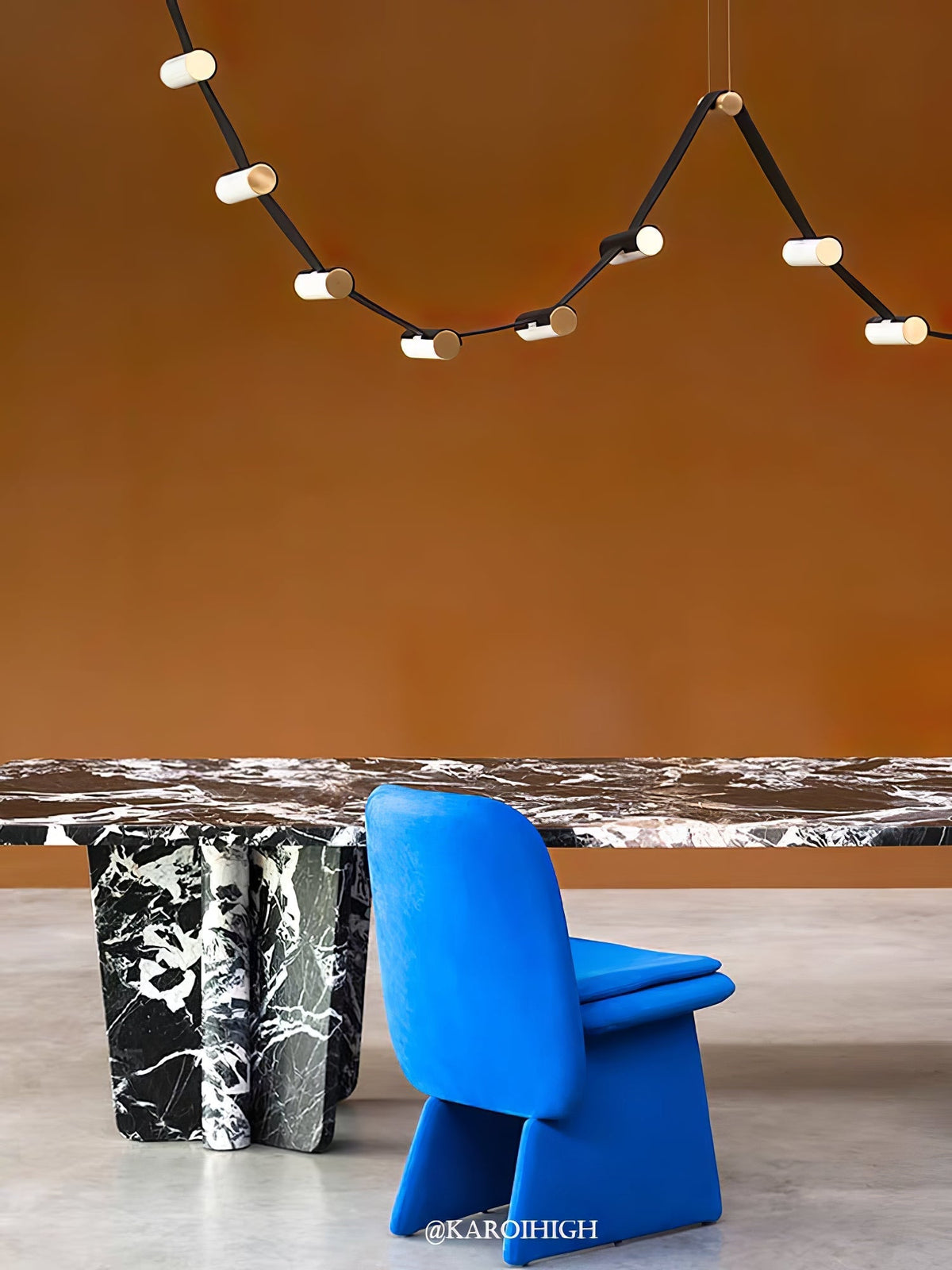 Meldenden Leather Pendant Light-Moonnatur