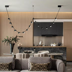 Meldenden Leather Pendant Light-Moonnatur
