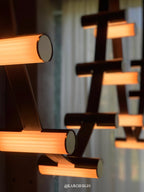 Meldenden Leather Pendant Light-Moonnatur