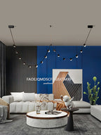 Meldenden Leather Pendant Light-Moonnatur