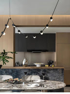 Meldenden Leather Pendant Light-Moonnatur