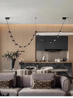 Meldenden Leather Pendant Light-Moonnatur