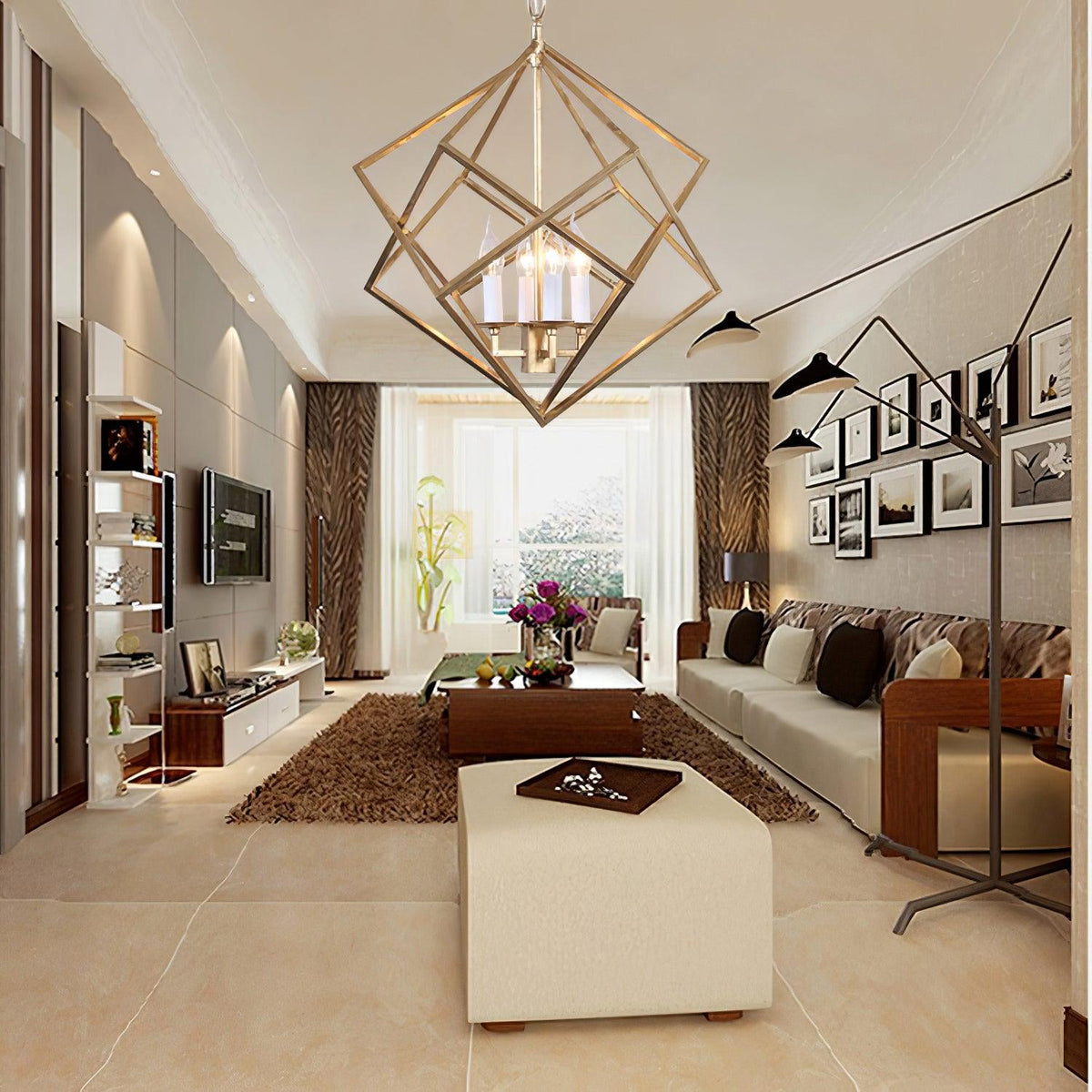 Nardengrove Metal Pendant Light-Moonnatur