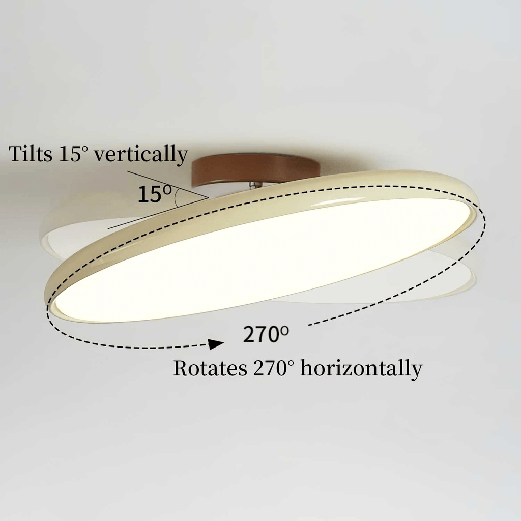 Casterwell Acrylic Ceiling Light-Moonnatur
