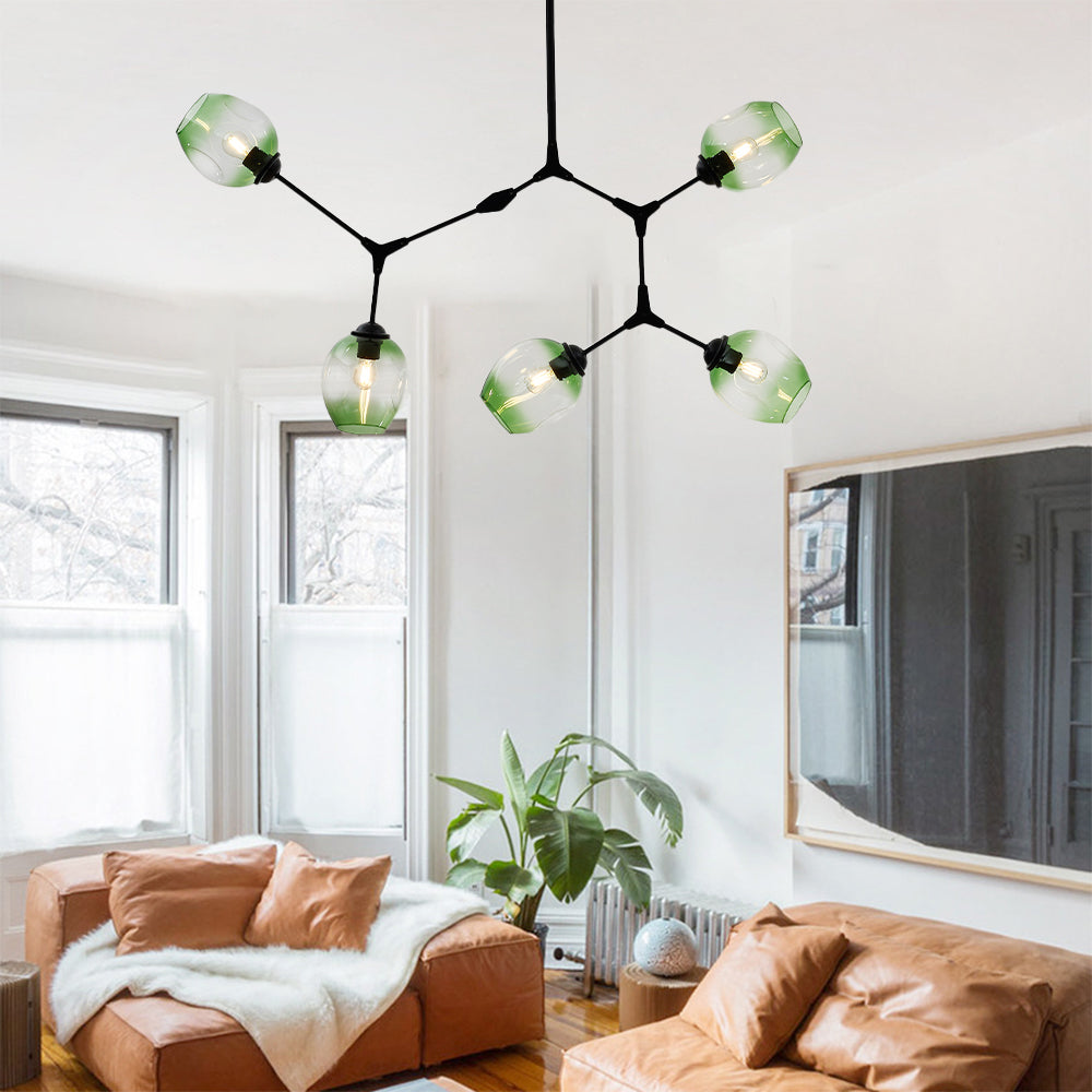 Kirae Nordic Modern Glass Pendant Light Clear Bubble - Neutralighting