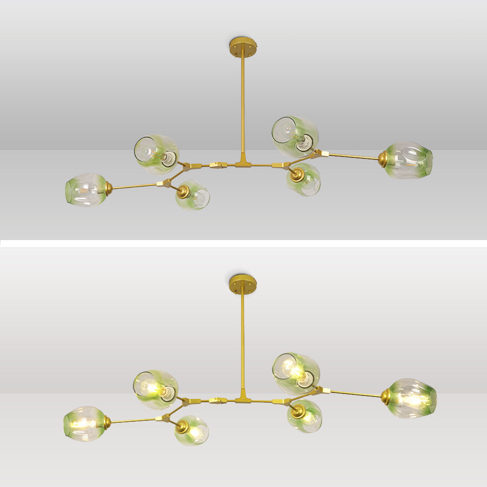 Kirae Nordic Modern Glass Pendant Light Clear Bubble - Neutralighting