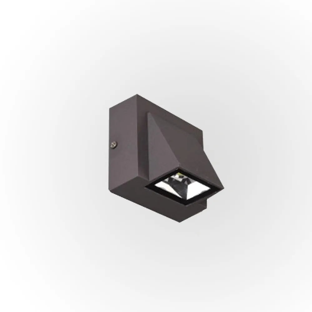 Vexto Modern Black Metal LED Outdoor Wall Lamp - Neutralighting