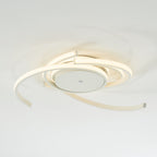 Norrelwell Aluminium Ceiling Light-Moonnatur