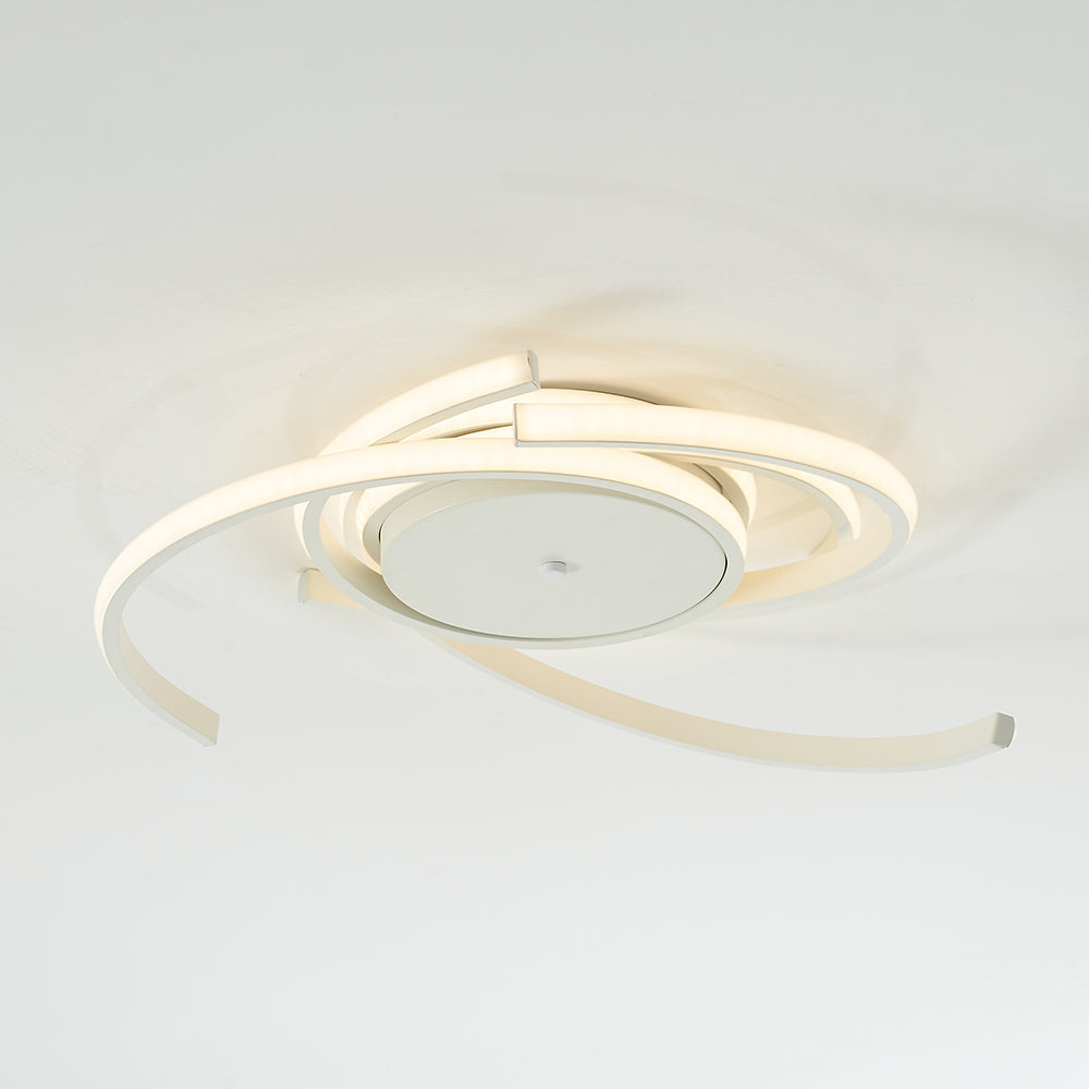 Norrelwell Aluminium Ceiling Light-Moonnatur
