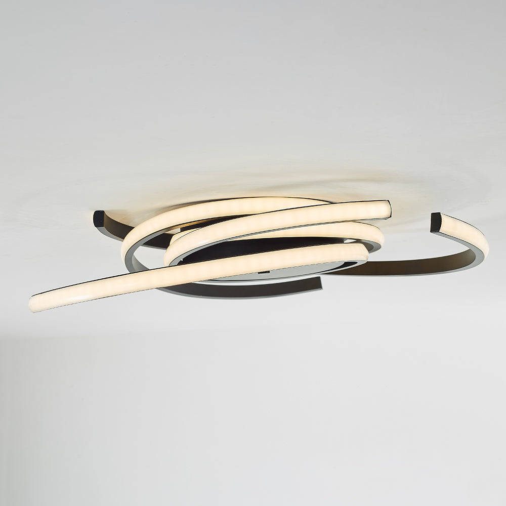 Norrelwell Aluminium Ceiling Light-Moonnatur