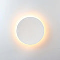 Klyne Minimalist Round/Square Outdoor Wall Lamp LED, Black/White - Neutralighting