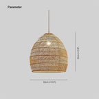 Zelvenenis Bamboo Pendant Light-Moonnatur