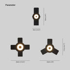 Pardenfern Metal Wall Light-Moonnatur