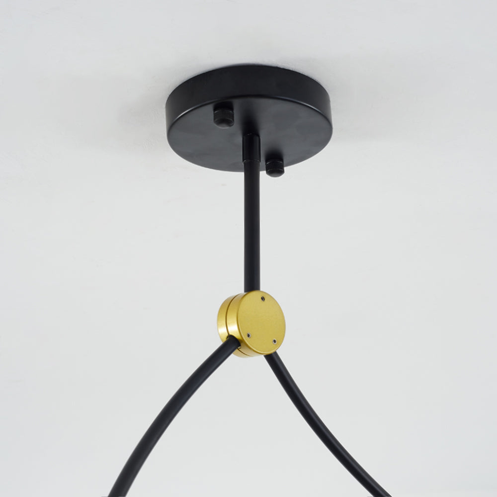 Marvenara Glass Chandelier-Moonnatur