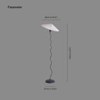 Barroworie Fabric Floor Lamp-Moonnatur