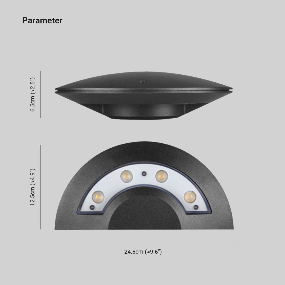 Carneleris Metal Wall Light-Moonnatur