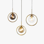 Latheneris Glass Pendant Light-Moonnatur
