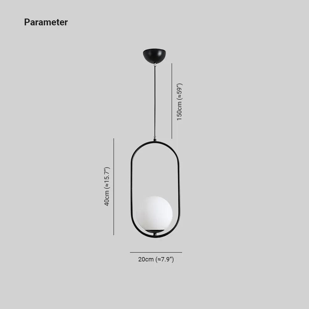 Cardelaelle Glass Pendant Light-Moonnatur