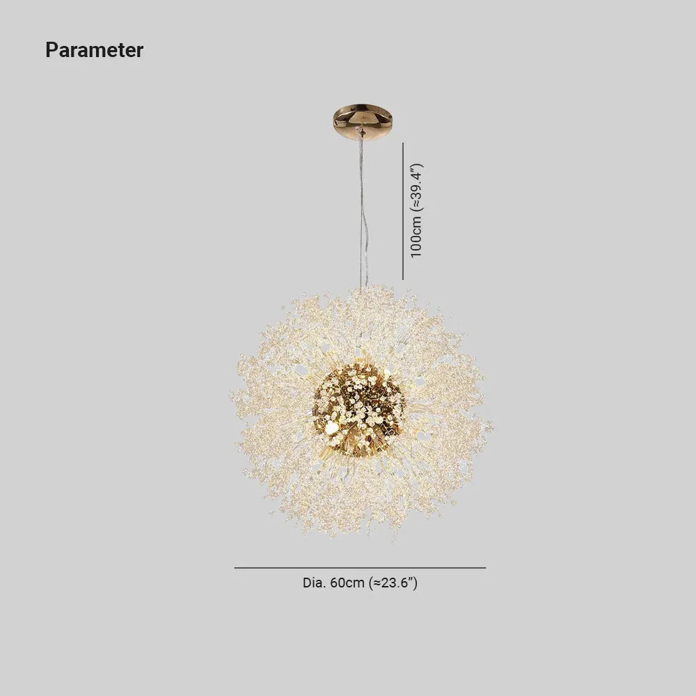 Weldenina Acrylic Pendant Light-Moonnatur