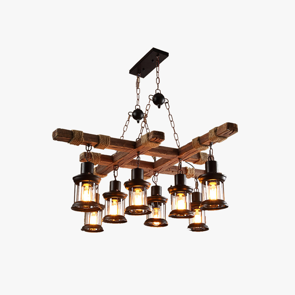 Urendale Glass Chandelier-Moonnatur