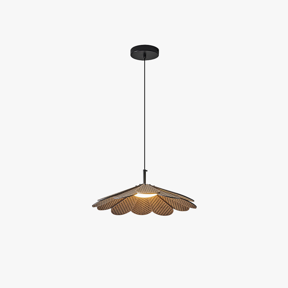 Tildenfield Wood Pendant Light-Moonnatur