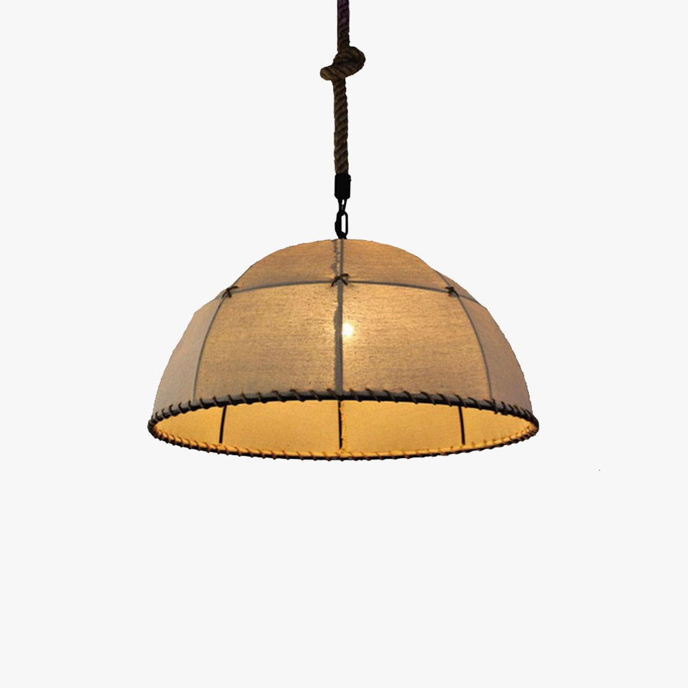 Tardenheath Fabric Pendant Light-Moonnatur