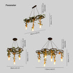 Garnelheath Metal Chandelier-Moonnatur