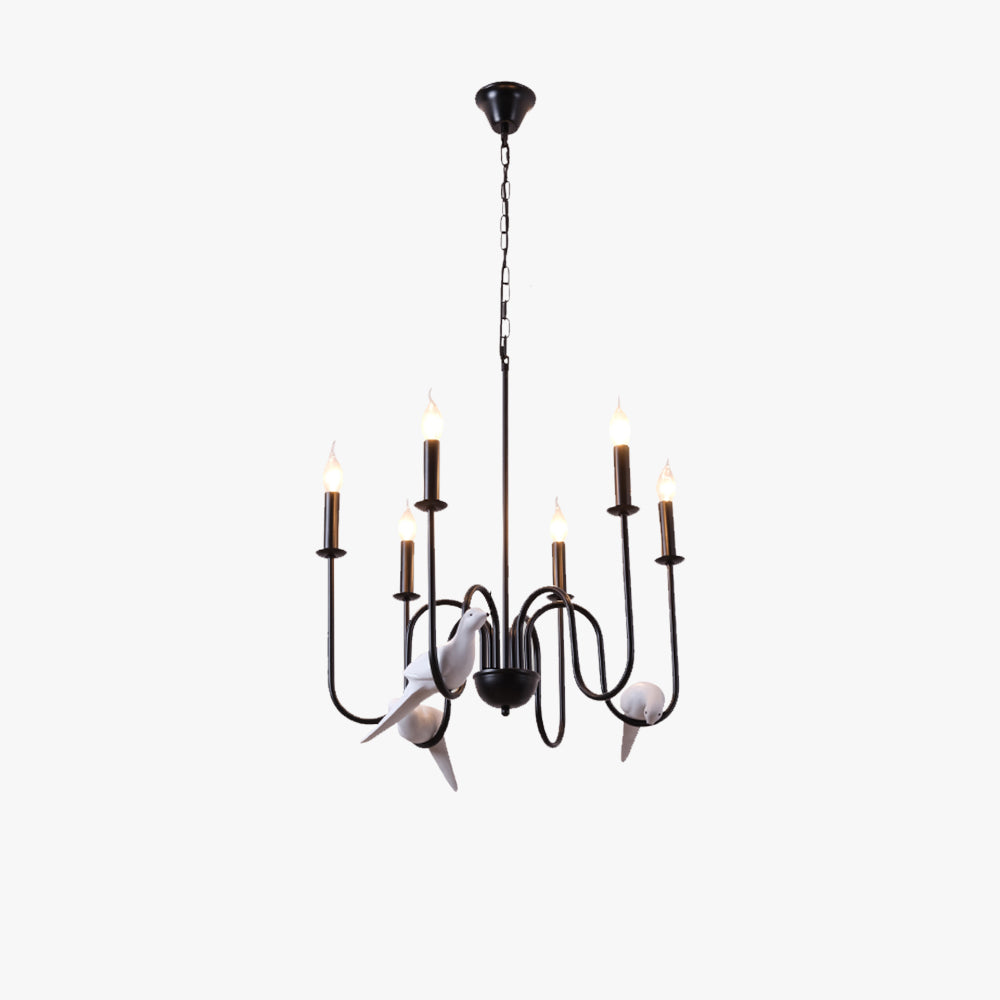 Fenrenhaven Acrylic Chandelier-Moonnatur