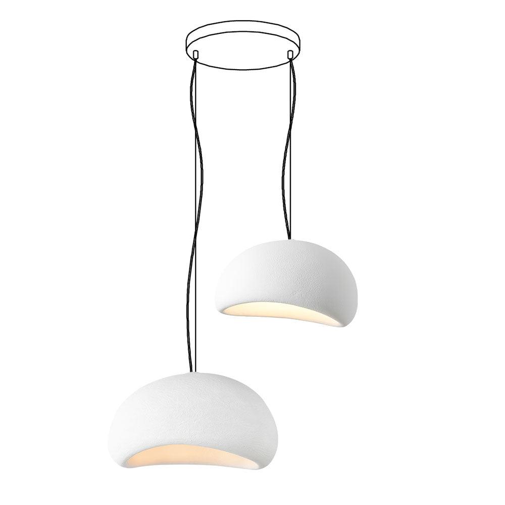 Hadrenwick Polyethylene Chandelier-Moonnatur