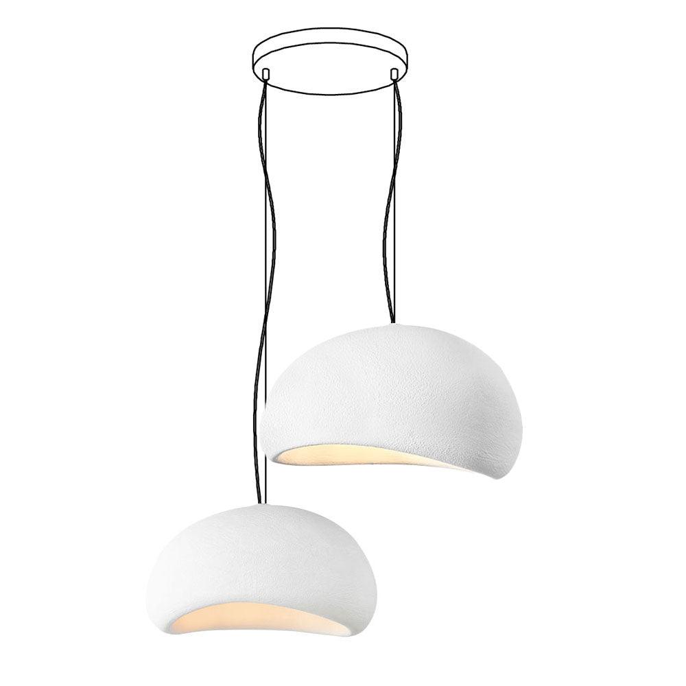 Hadrenwick Polyethylene Chandelier-Moonnatur