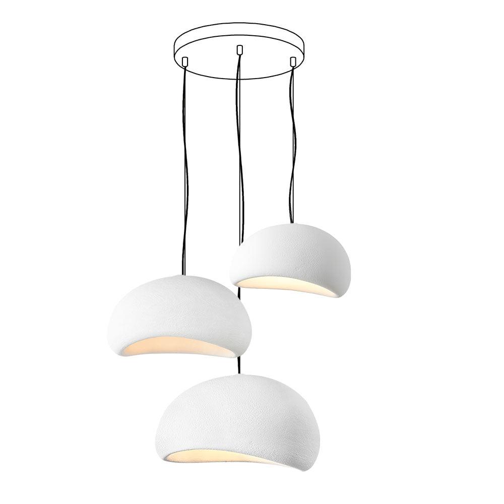 Hadrenwick Polyethylene Chandelier-Moonnatur