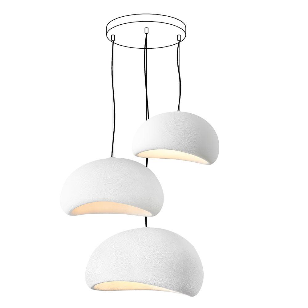 Hadrenwick Polyethylene Chandelier-Moonnatur