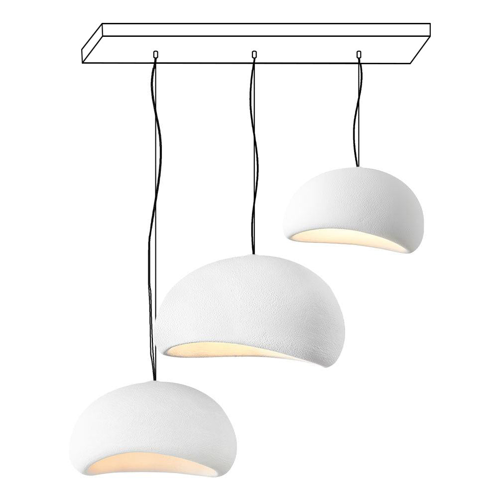 Hadrenwick Polyethylene Chandelier-Moonnatur