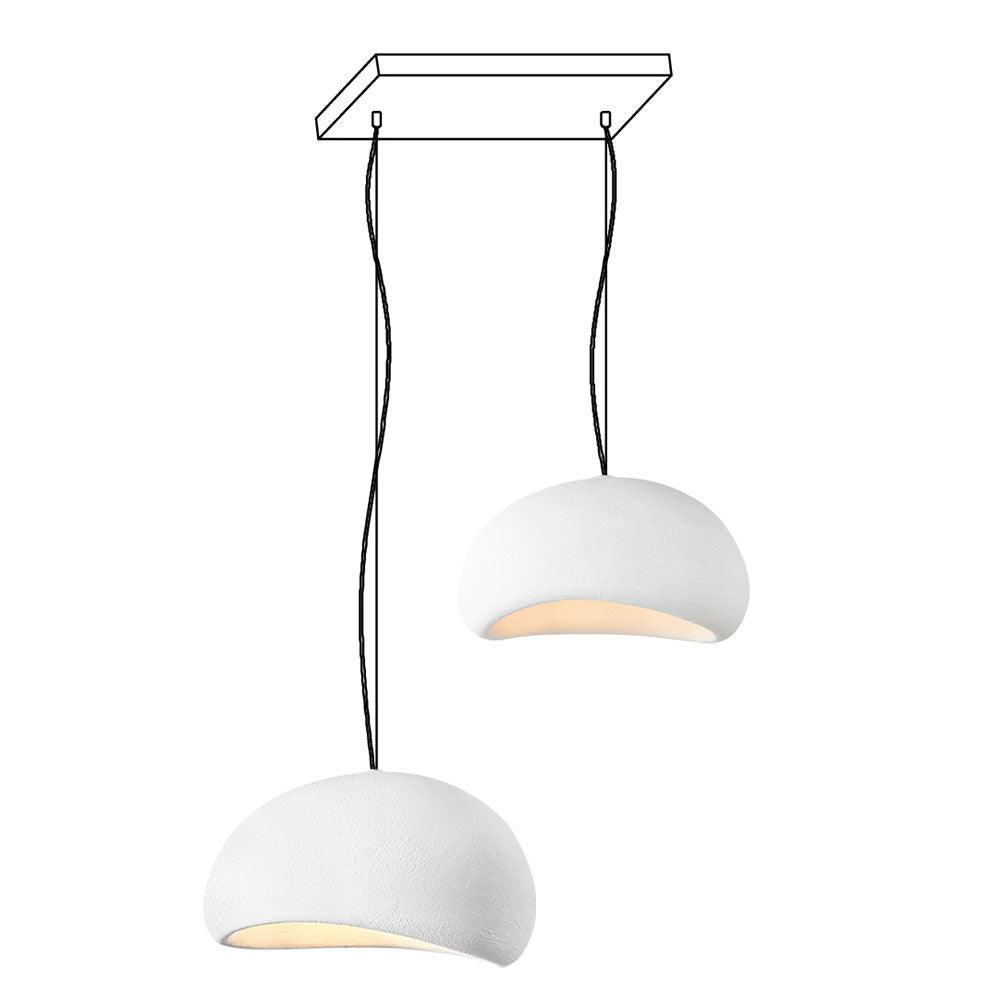 Hadrenwick Polyethylene Chandelier-Moonnatur