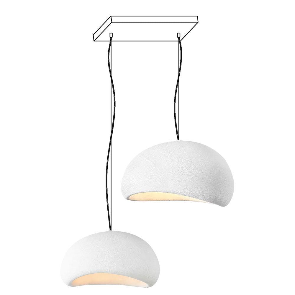 Hadrenwick Polyethylene Chandelier-Moonnatur