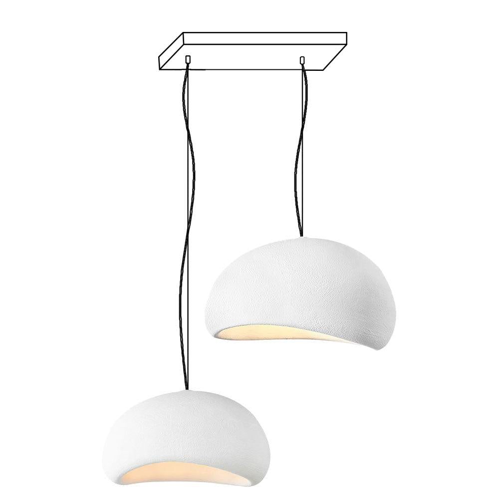 Hadrenwick Polyethylene Chandelier-Moonnatur
