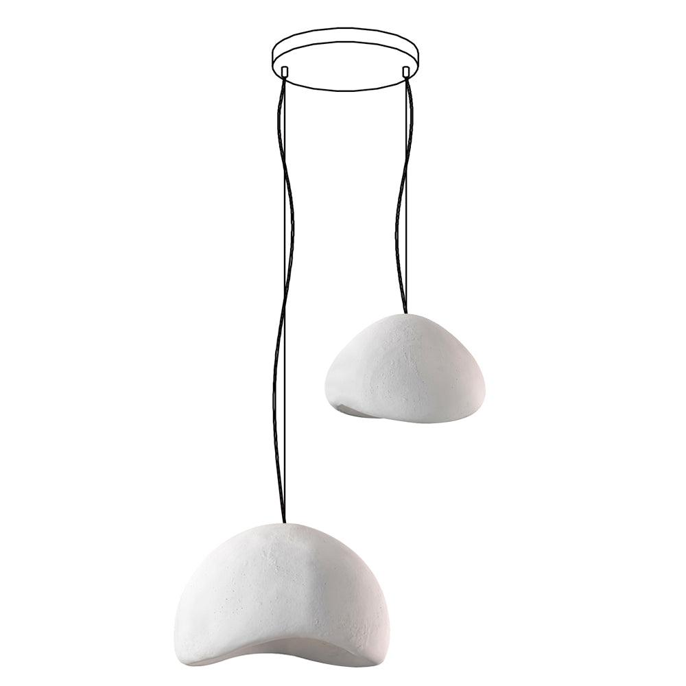 Hadrenwick Polyethylene Chandelier-Moonnatur