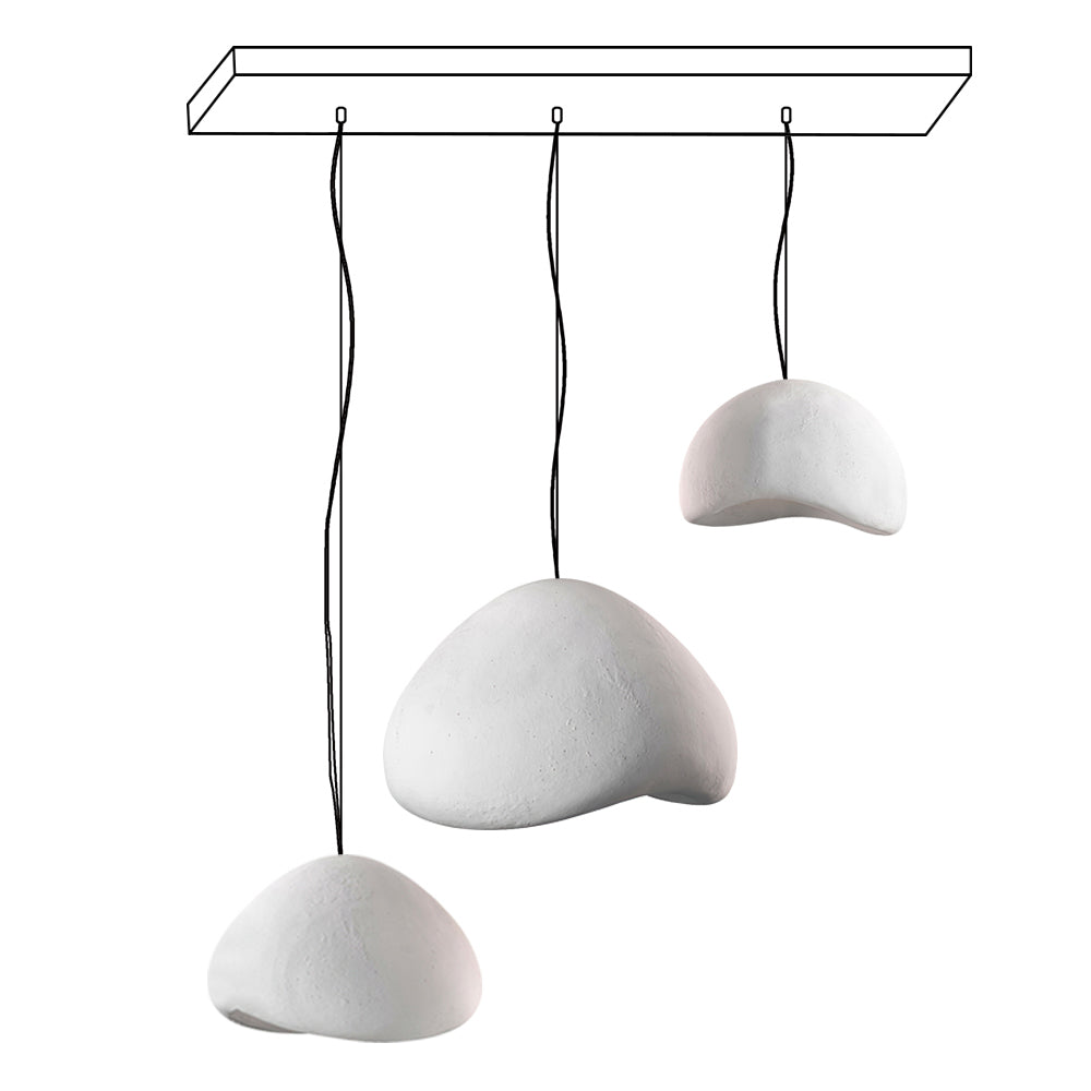 Hadrenwick Polyethylene Chandelier-Moonnatur