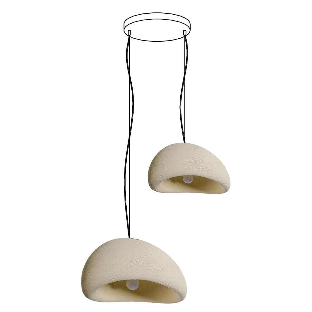 Hadrenwick Polyethylene Chandelier-Moonnatur