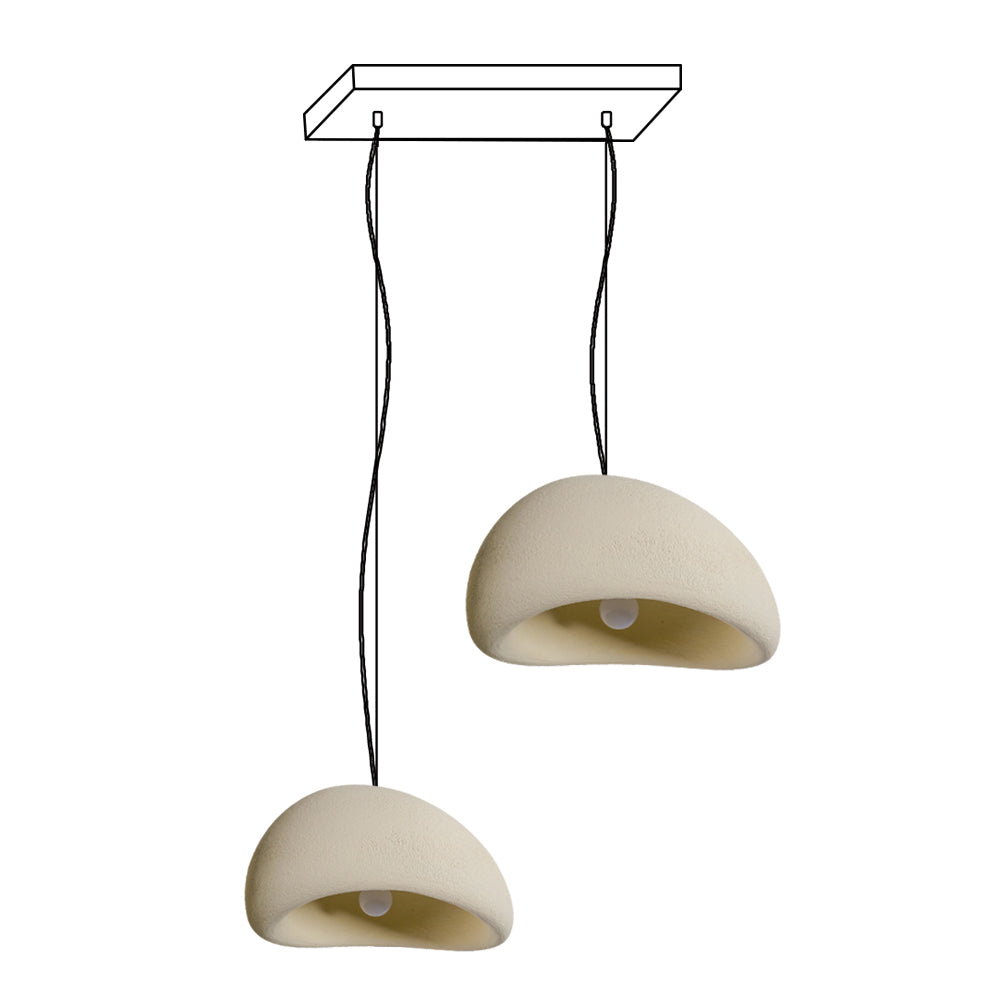 Hadrenwick Polyethylene Chandelier-Moonnatur
