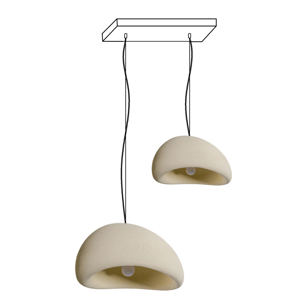 Hadrenwick Polyethylene Chandelier-Moonnatur
