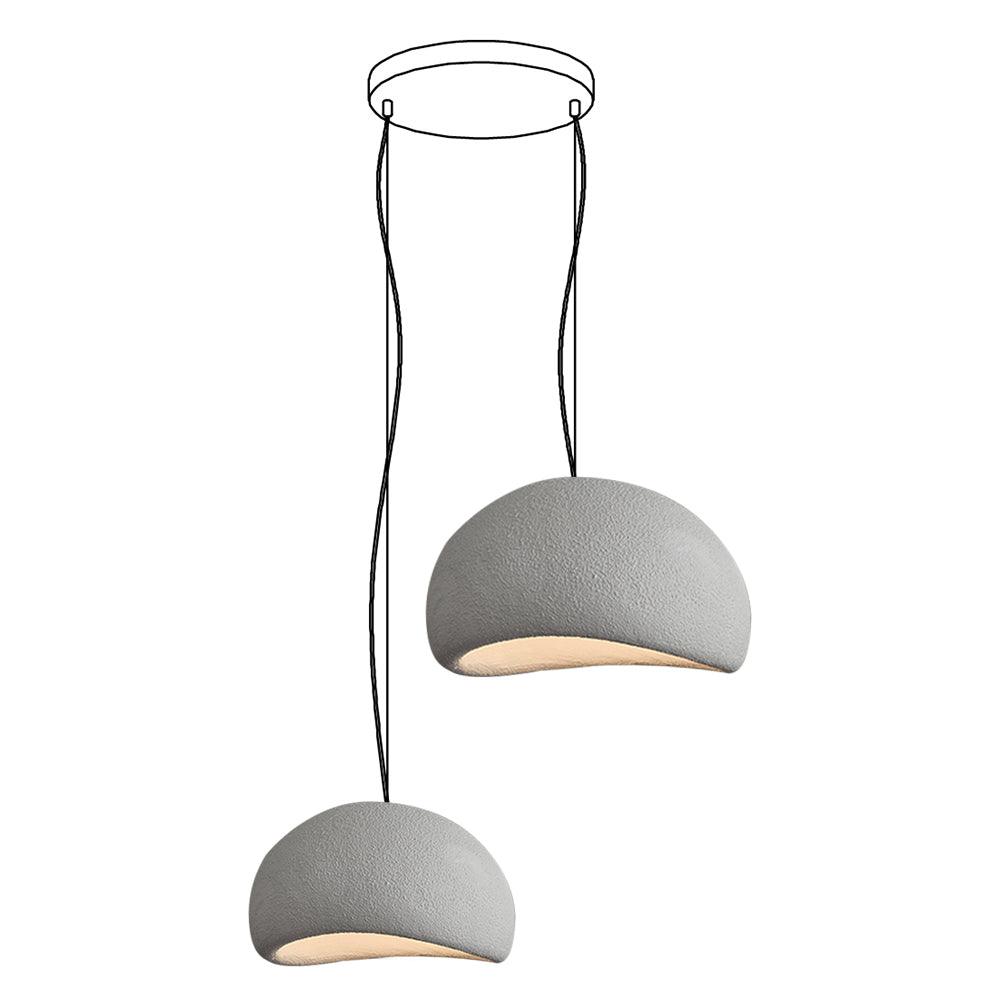 Hadrenwick Polyethylene Chandelier-Moonnatur