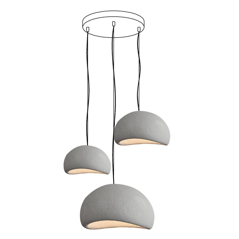 Hadrenwick Polyethylene Chandelier-Moonnatur