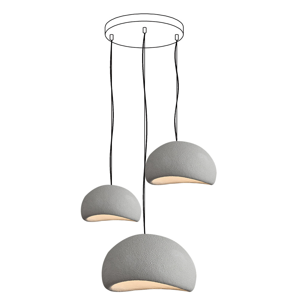 Xundria Polyethylene Chandelier-Moonnatur