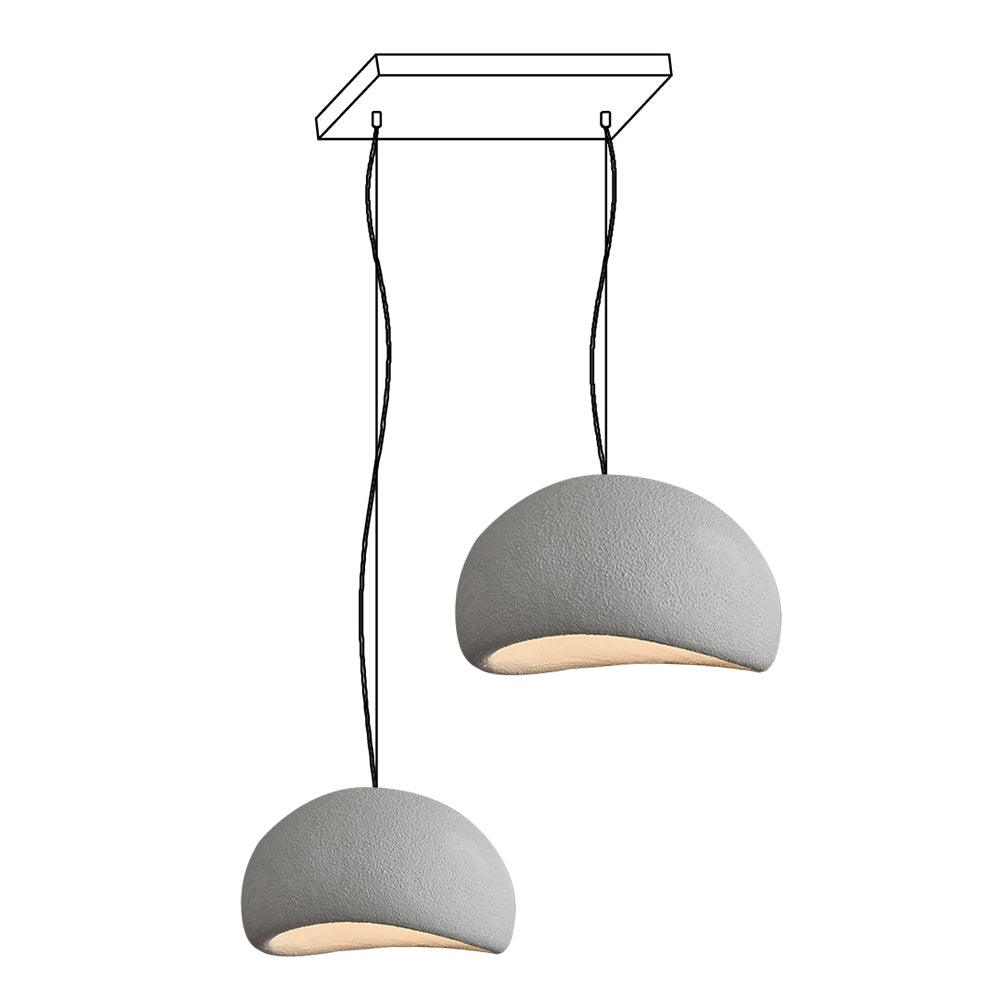Hadrenwick Polyethylene Chandelier-Moonnatur