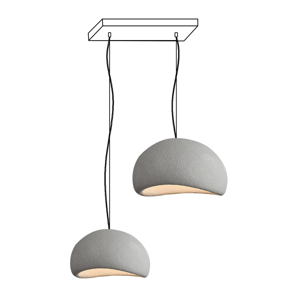 Hadrenwick Polyethylene Chandelier-Moonnatur