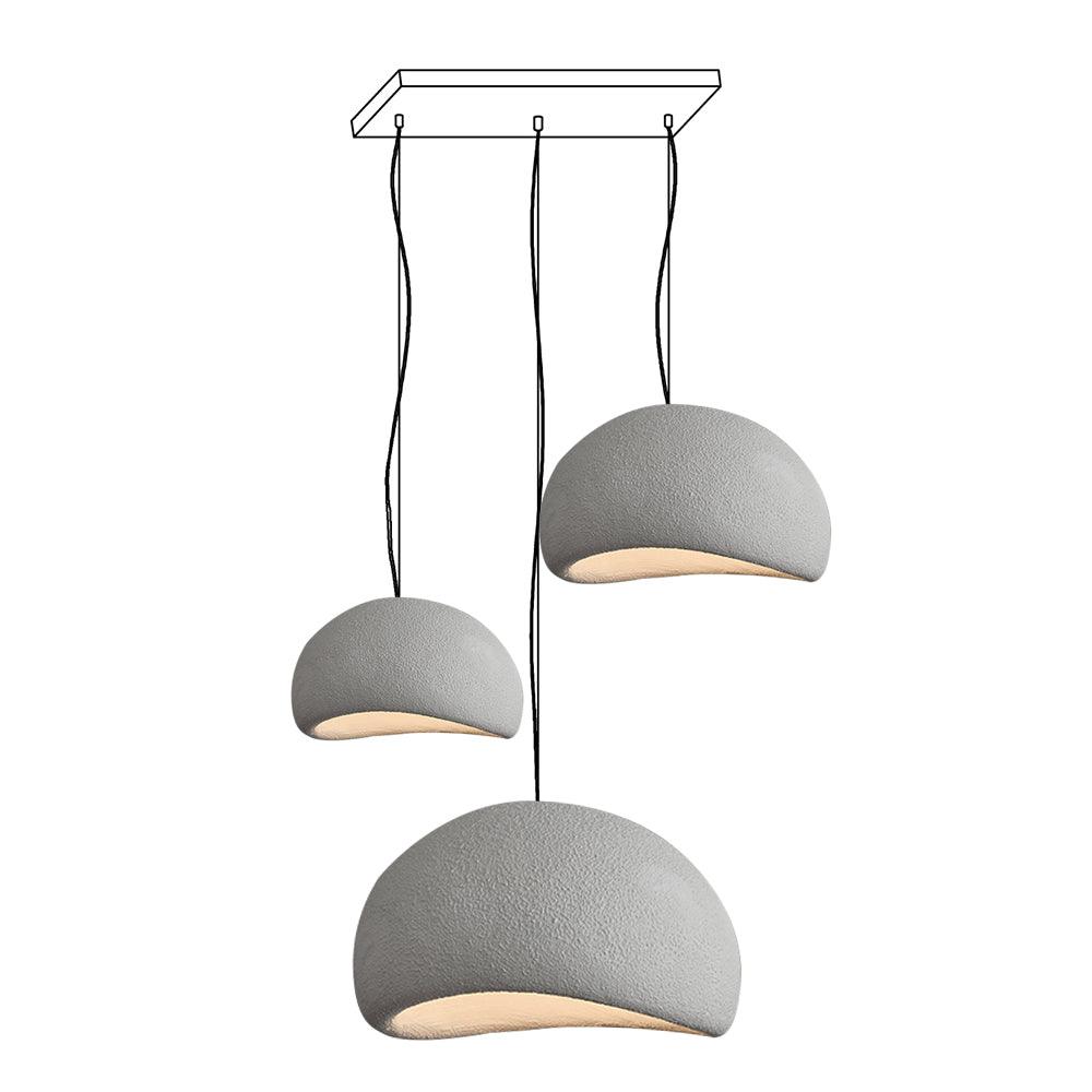 Hadrenwick Polyethylene Chandelier-Moonnatur