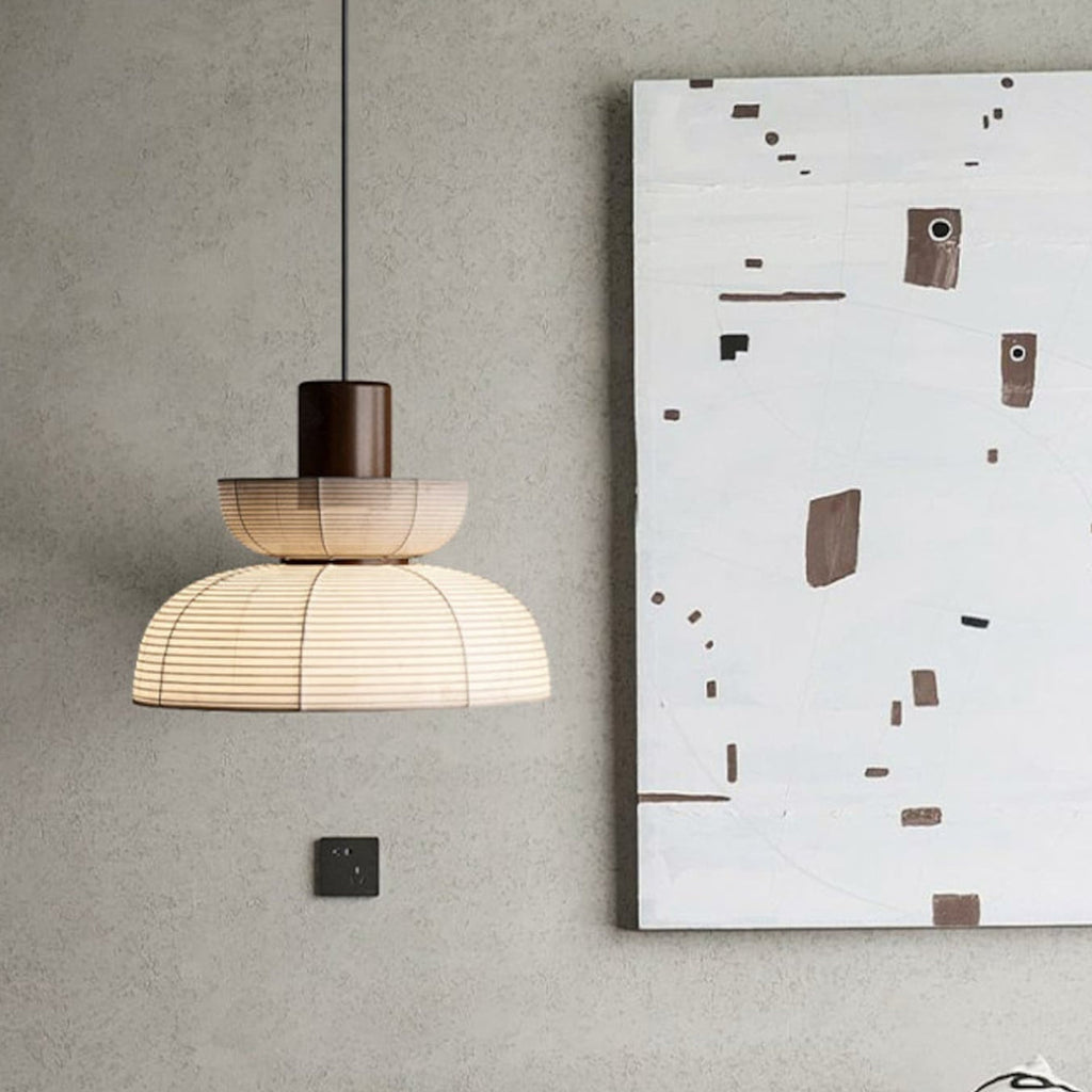 Ivrenley Fabric Pendant Light-Moonnatur