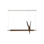 Coraara Wood Pendant Light-Moonnatur